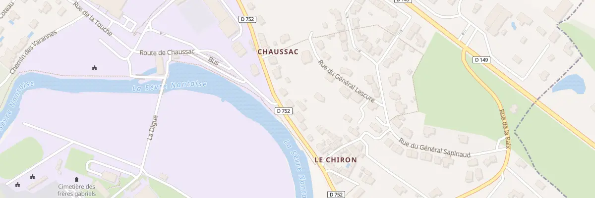 Plan du 44 Bd de la Rochejaquelein à Saint-Laurent-sur-Sèvre