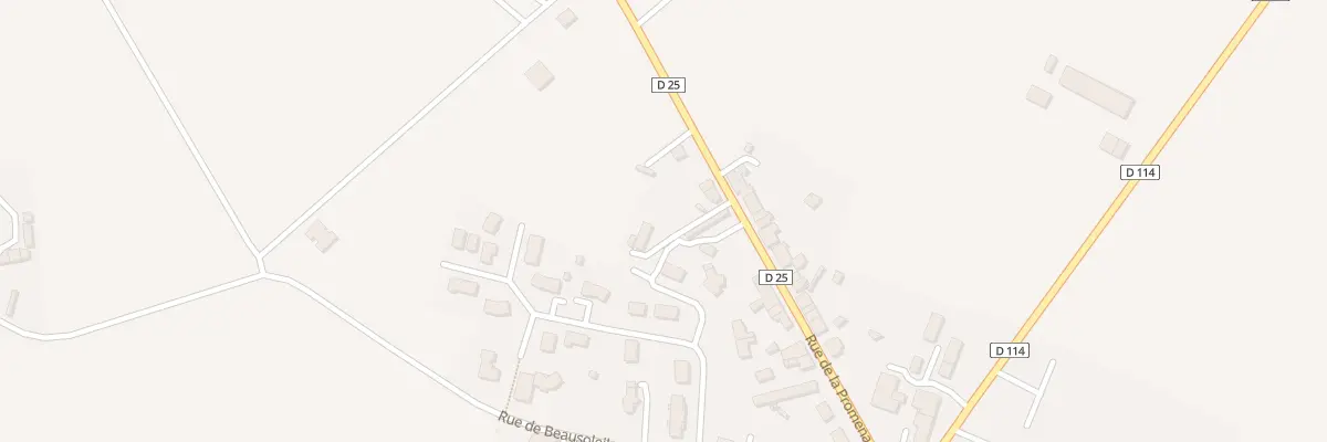 Plan du 21B Rue de la Promenade à Saint-Quentin-les-Anges