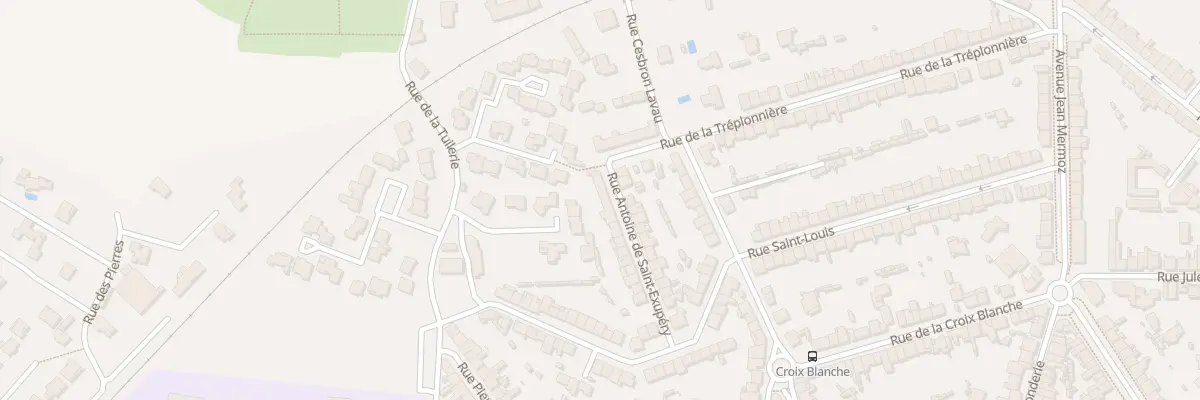 Plan du 23 Rue A de St Exupery à Cholet