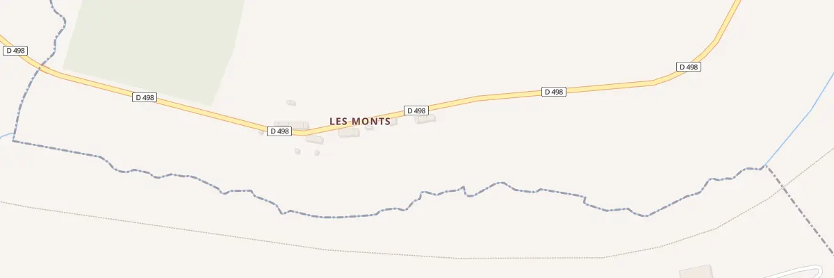 Plan du 5139 Les Monts - Chaulieu à Chaulieu