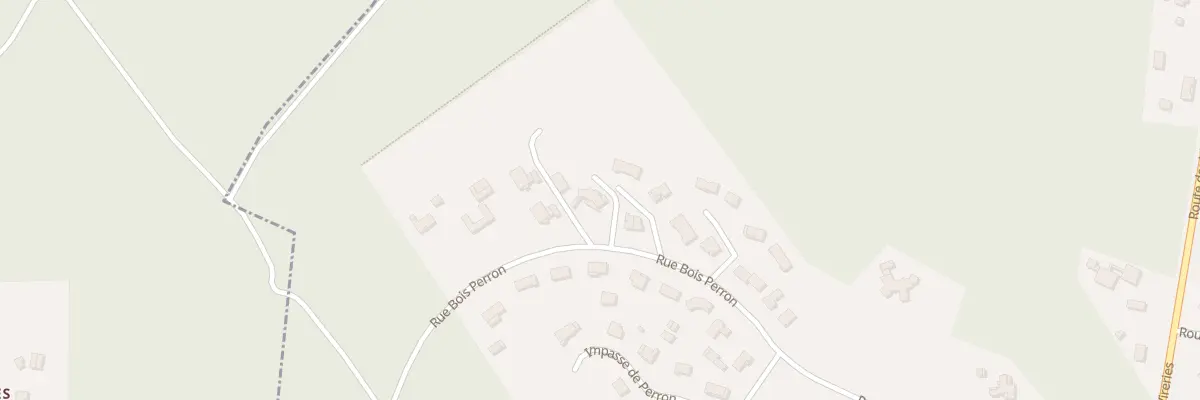 Plan du 21 Rue Bois Perron à Lugos