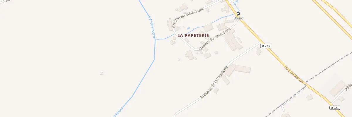 Plan du 5044 La Papeterie à Gestas