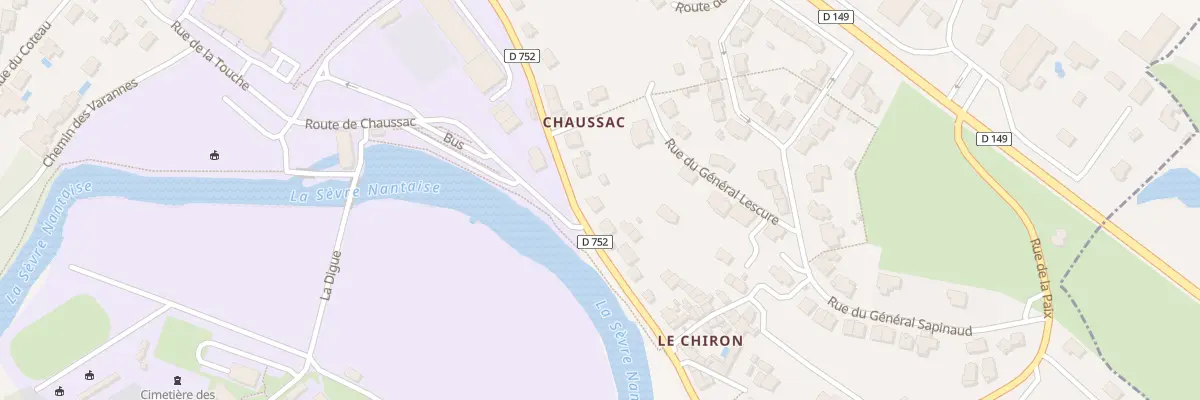 Plan du 48 Bd de la Rochejaquelein à Saint-Laurent-sur-Sèvre
