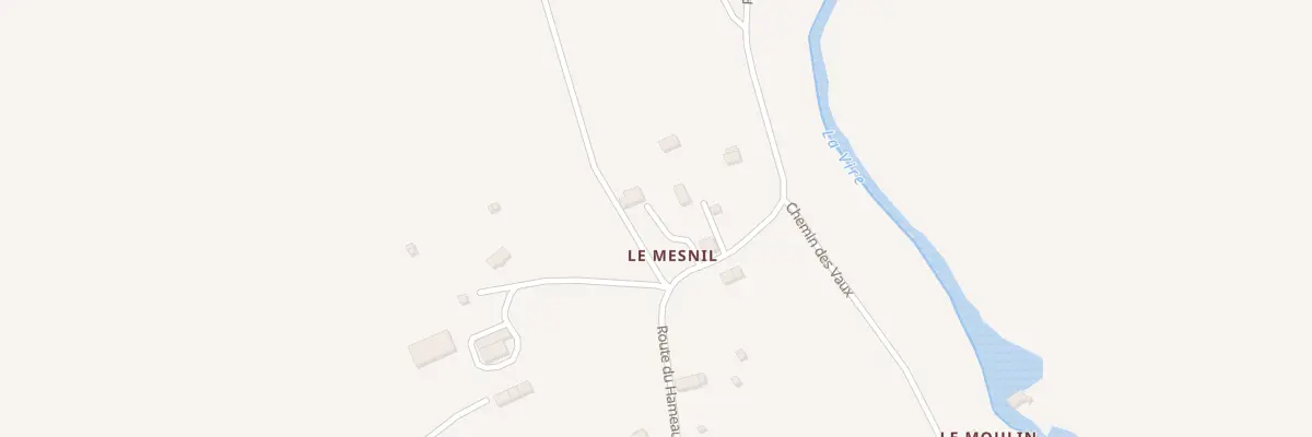 Plan du 21 Rte du Ham Mesnil Ste Marie La à Souleuvre en Bocage