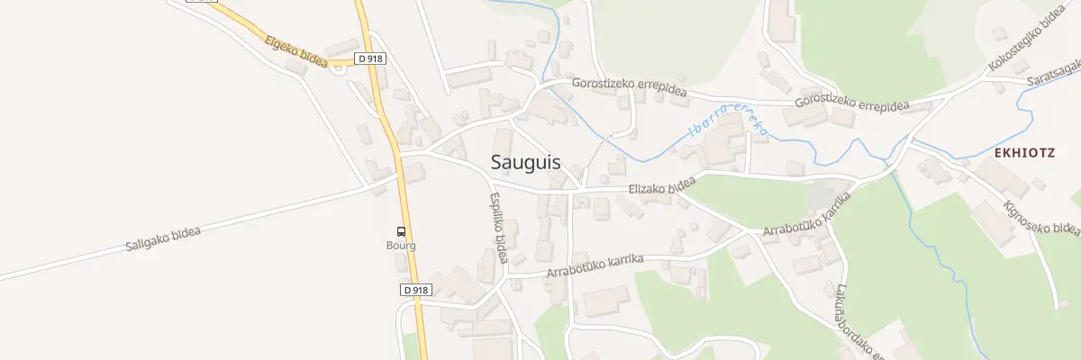 Plan du 5034 Village à Sauguis-Saint-Étienne