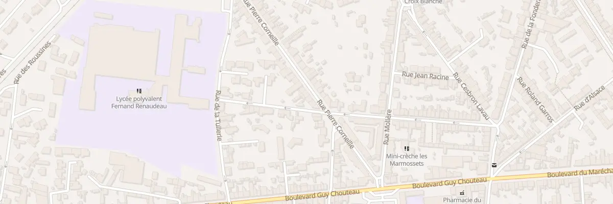 Plan du 37 Rue Pierre Corneille à Cholet