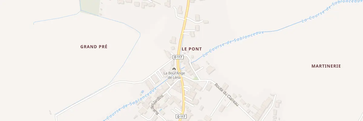 Plan du 55 Rue du Pont à Sablonceaux
