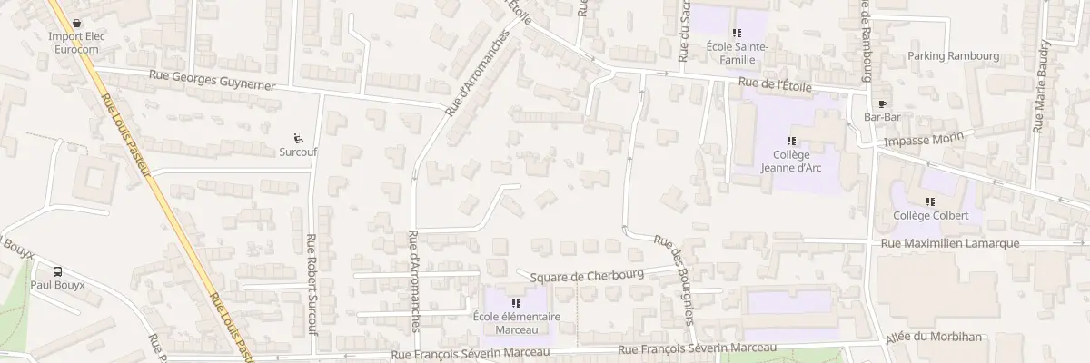 Plan du 4 Rue d’Ouistreham à Cholet