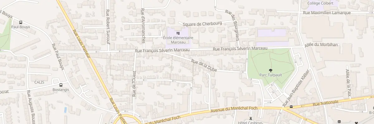 Plan du 31 Rue de la Dube à Cholet