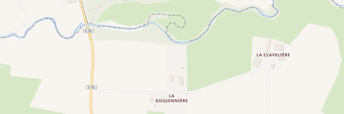 Plan du 60 Pont d’Ouin Ch Largeau à Mauléon