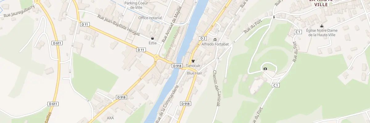Plan du 1 Rue Victor Hugo à Mauléon-Licharre