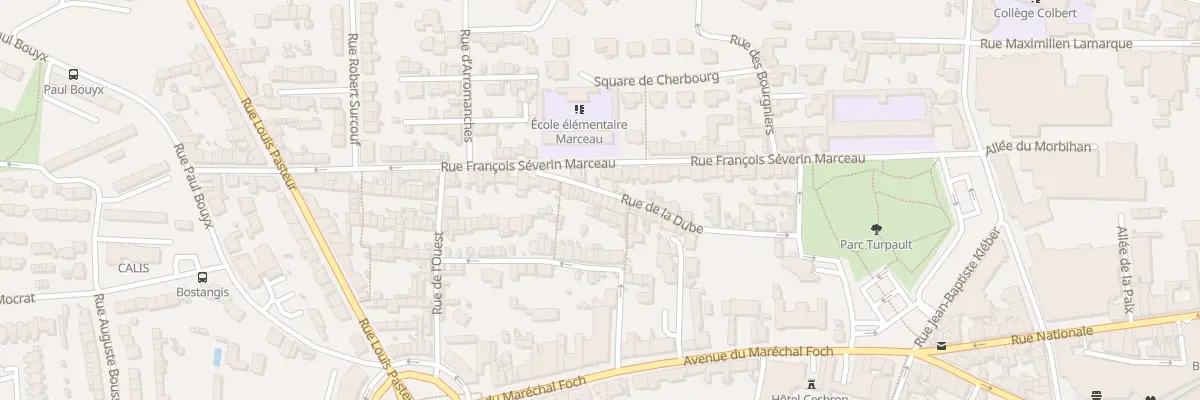 Plan du 35 Rue de la Dube à Cholet