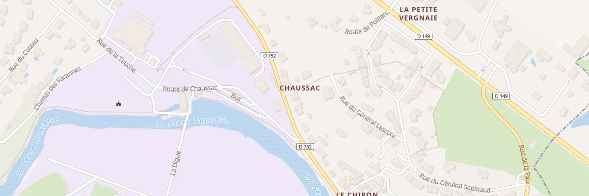 Plan du 52 Bd de la Rochejaquelein à Saint-Laurent-sur-Sèvre