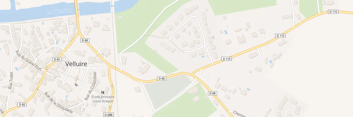 Plan du 24 Rue des frênes aux Velluire-sur-Vendée