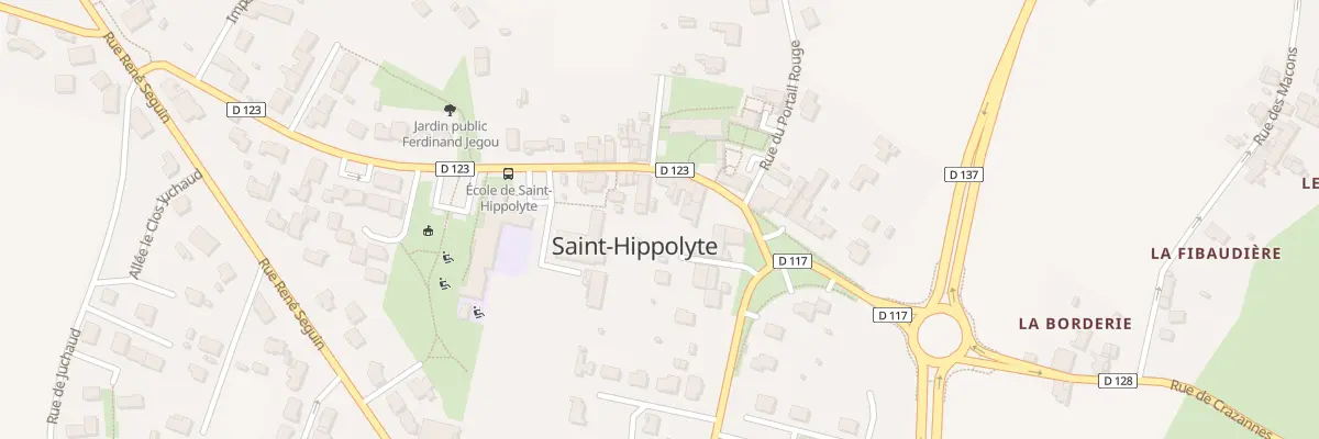Plan du 11 Rue de la République à Saint-Hippolyte