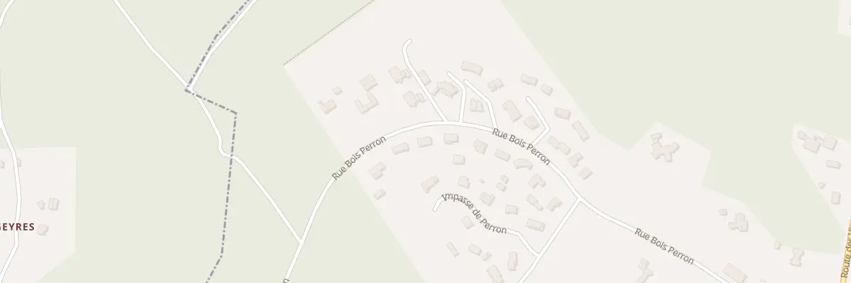 Plan du 22 Rue Bois Perron à Lugos