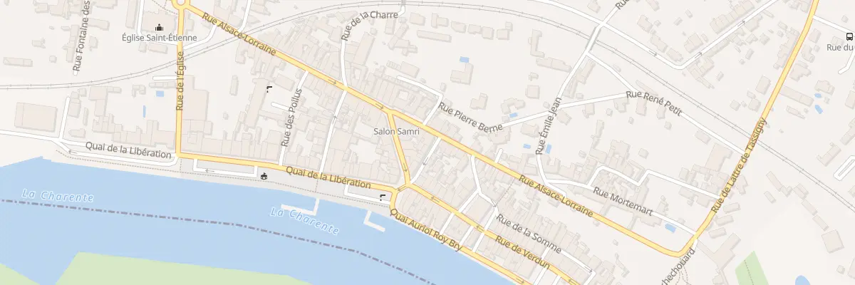 Plan du 45 Rue Alsace Lorraine à Tonnay-Charente