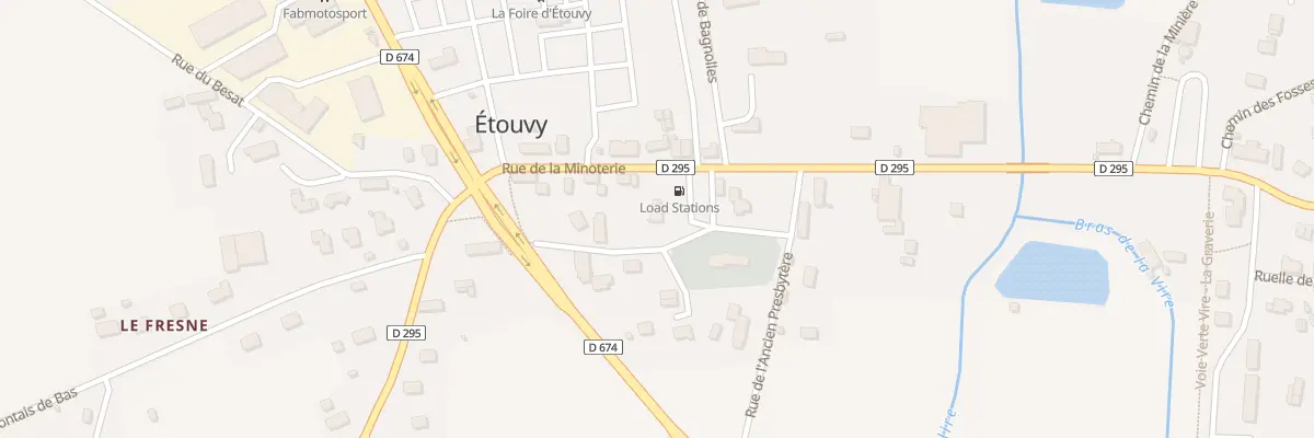 Plan du 2 Imp de la Croix Rairie Etouvy à Souleuvre en Bocage