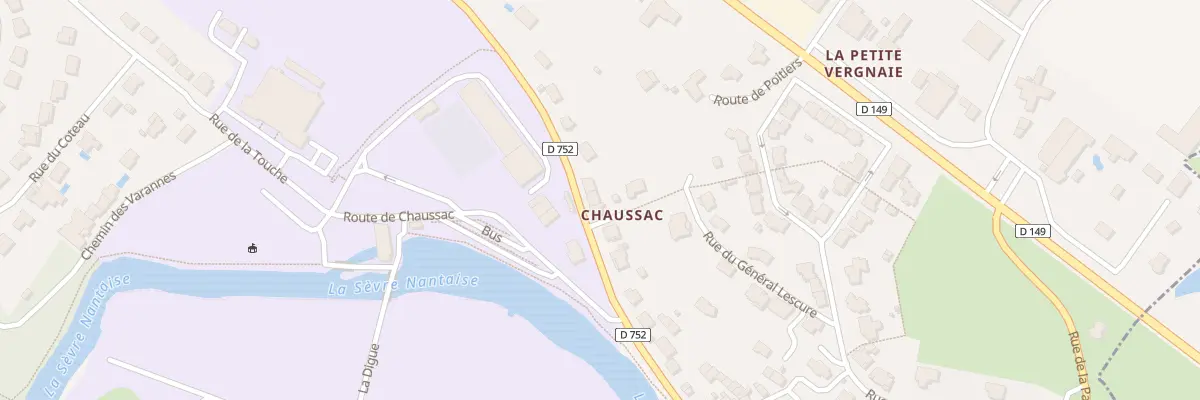 Plan du 58 Bd de la Rochejaquelein à Saint-Laurent-sur-Sèvre