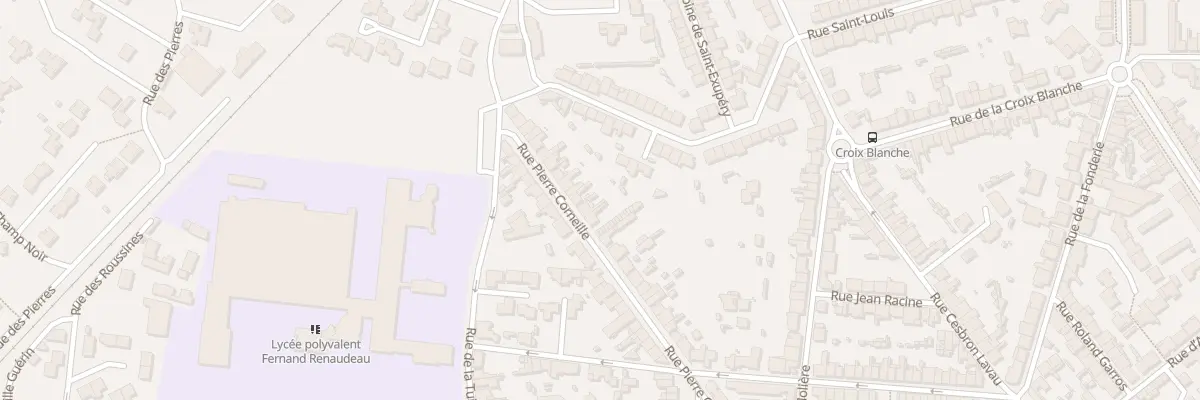 Plan du 72 Rue Pierre Corneille à Cholet