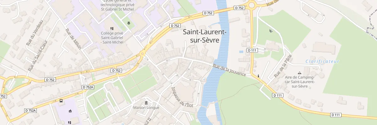 Plan du 7 Rue de la jouvence à Saint-Laurent-sur-Sèvre