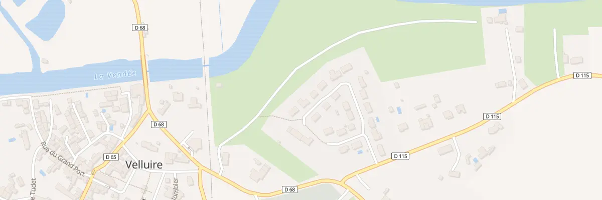 Plan du 11 Rue des frênes aux Velluire-sur-Vendée