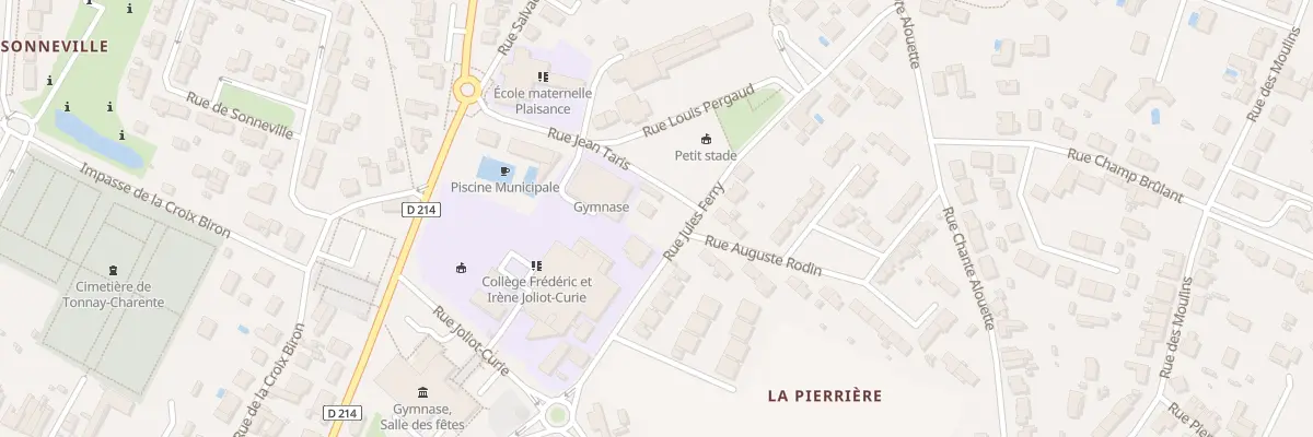 Plan du 3 Rue Jules Ferry à Tonnay-Charente