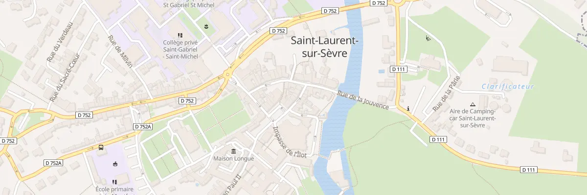 Plan du 6 Rue jean XXIII à Saint-Laurent-sur-Sèvre