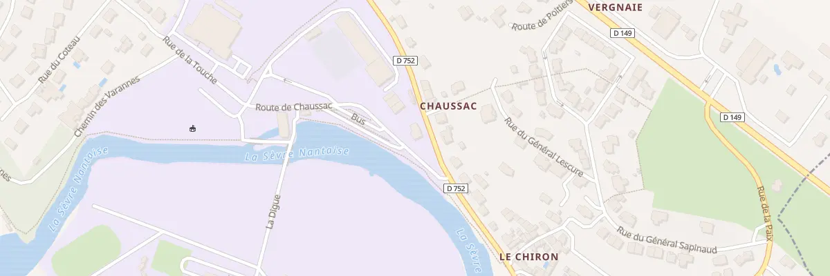 Plan du 33 Bd de la Rochejaquelein à Saint-Laurent-sur-Sèvre