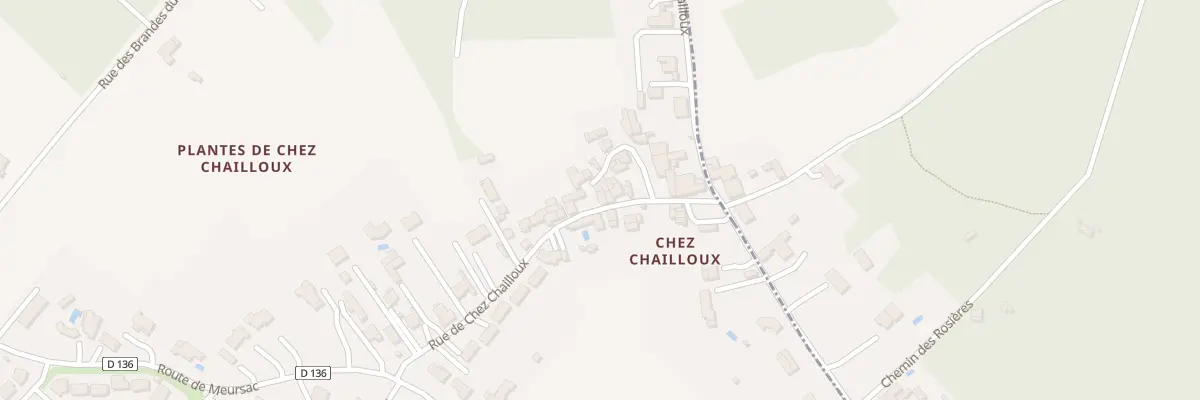 Plan du 34 Rue de Chez Chailloux à Sablonceaux