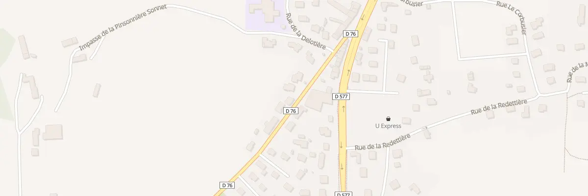 Plan du 154 Rte de Gathemo St Germain Tall à Vire Normandie
