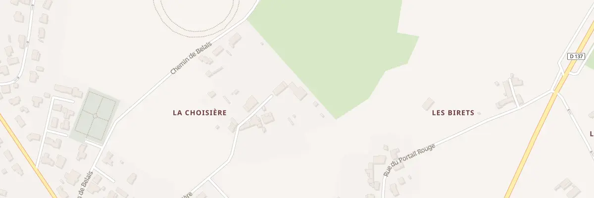 Plan du 20 Imp de la Choisière à Saint-Hippolyte