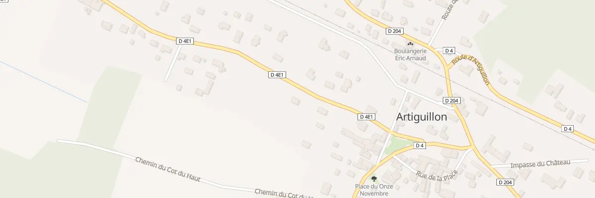 Plan du 11 Rte de Liard à Saint-Germain-d’Esteuil