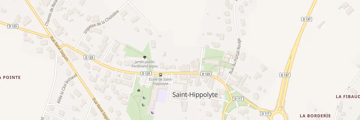 Plan du 22 Rue de la République à Saint-Hippolyte