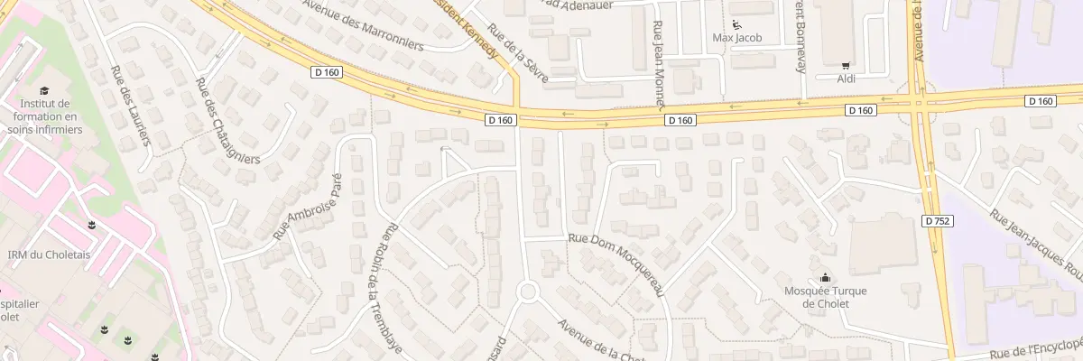 Plan du 46 Av de la Choletière à Cholet