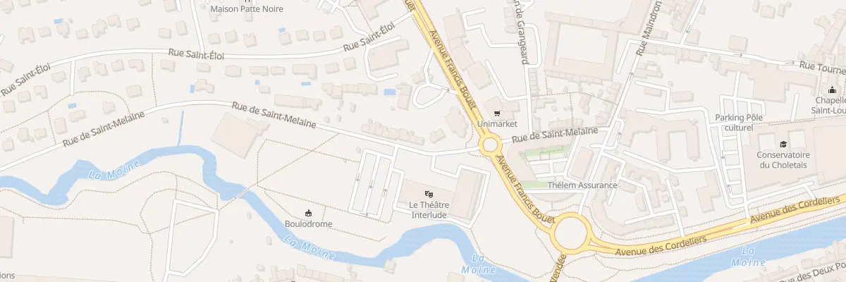 Plan du 32 Rue de St Melaine à Cholet
