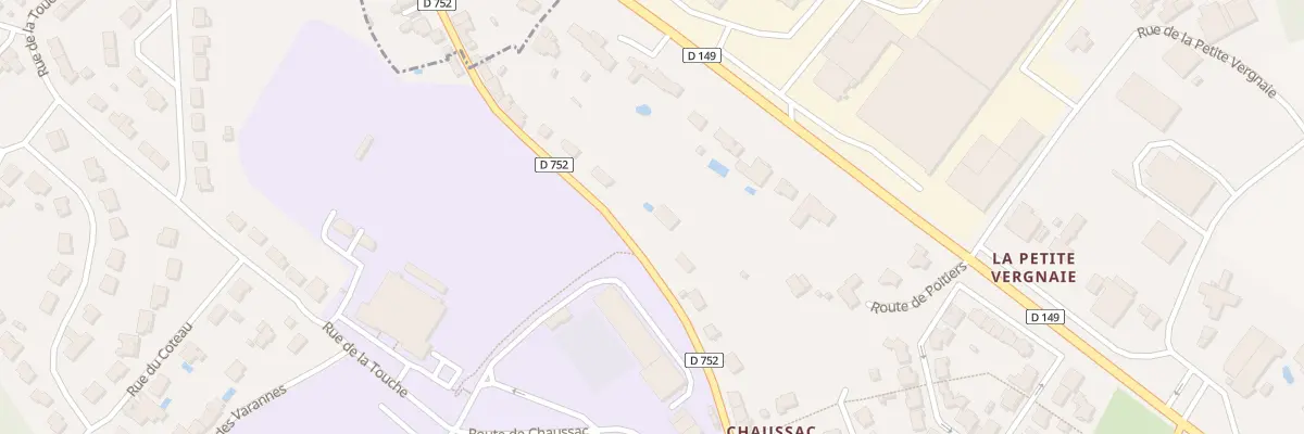 Plan du 68 Bd de la Rochejaquelein à Saint-Laurent-sur-Sèvre