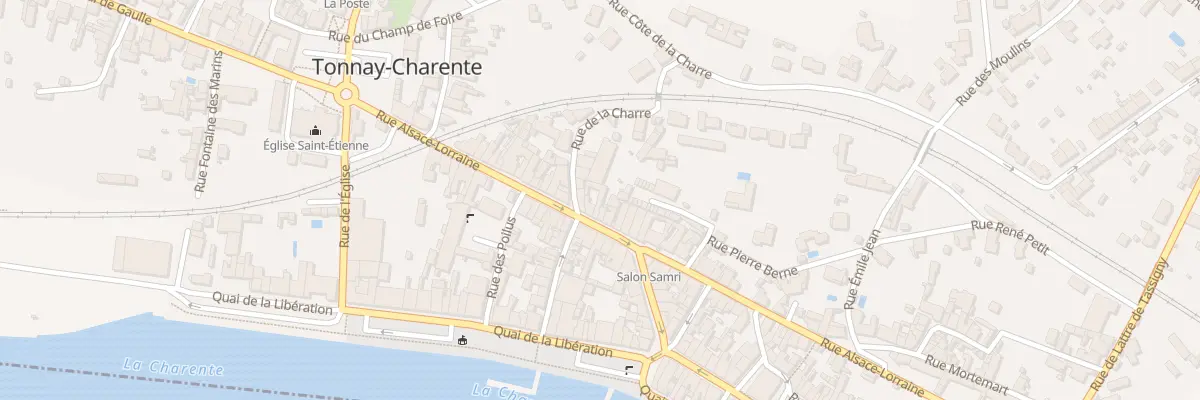 Plan du 52 Rue Alsace Lorraine à Tonnay-Charente