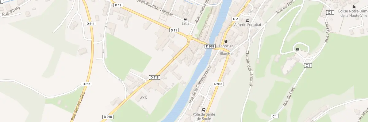 Plan du 13 Rue de la Navarre à Mauléon-Licharre