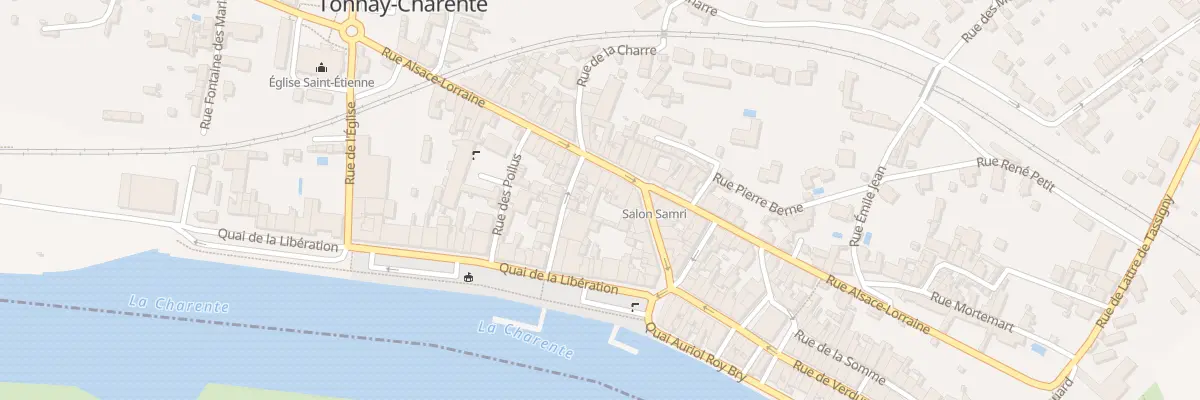 Plan du 63 Rue Alsace Lorraine à Tonnay-Charente