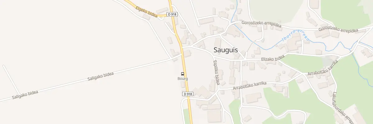 Plan du 5039 Village à Sauguis-Saint-Étienne