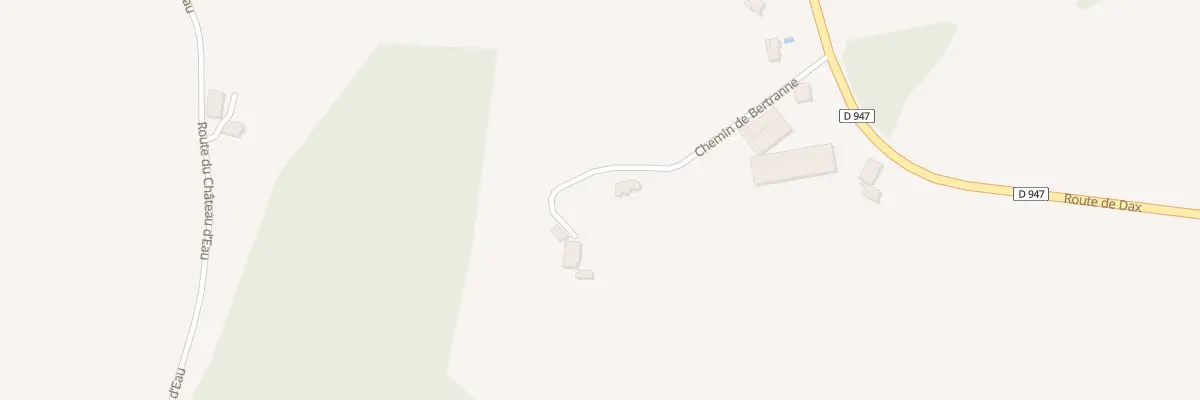 Plan du 163 Che de Bertranne à Mouscardès