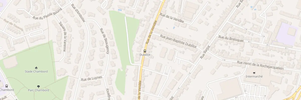 Plan du 111 Rue de la Vendée à Cholet