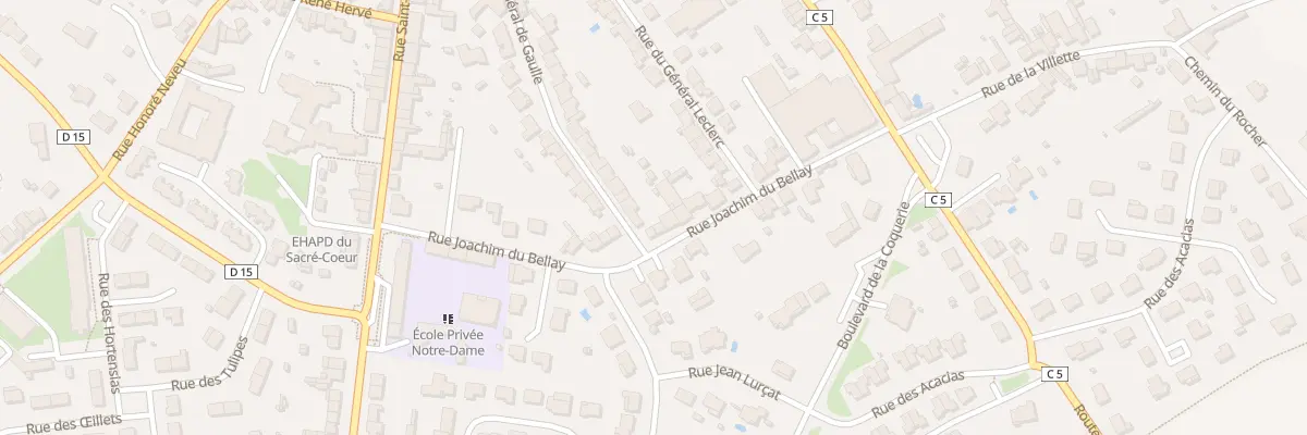Plan du 21 Rue Joachim du Bellay au May-sur-Èvre