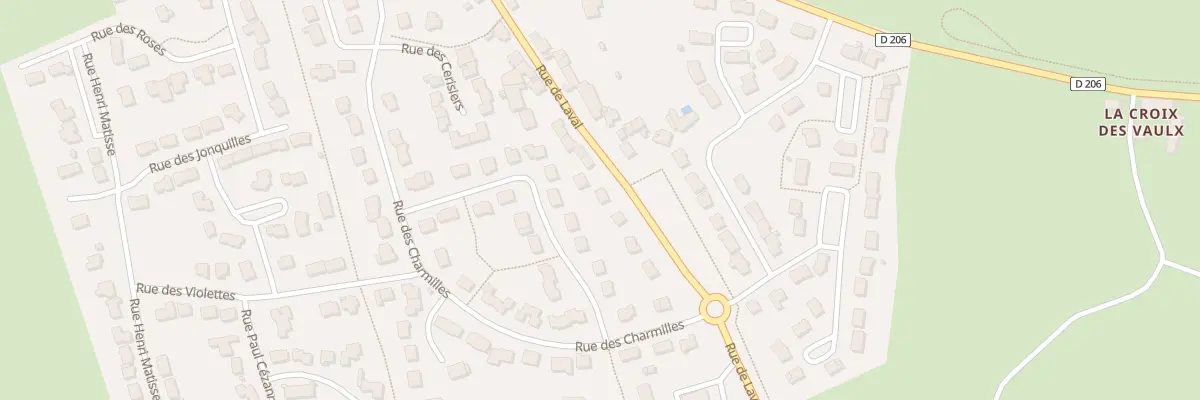 Plan du 68 Rue de Laval à La Baconnière