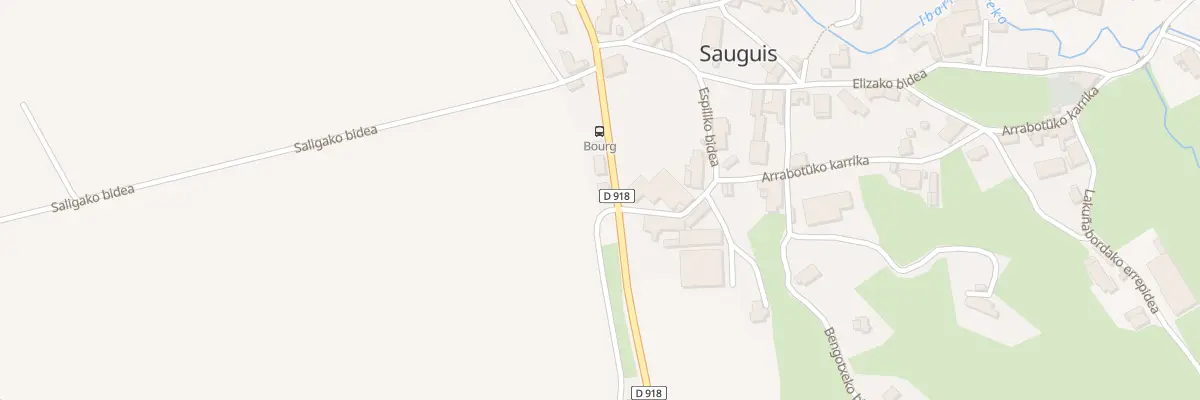 Plan du 5005 Village à Sauguis-Saint-Étienne
