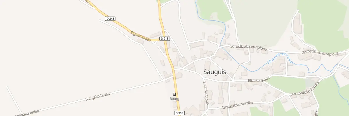 Plan du 5046 Village à Sauguis-Saint-Étienne