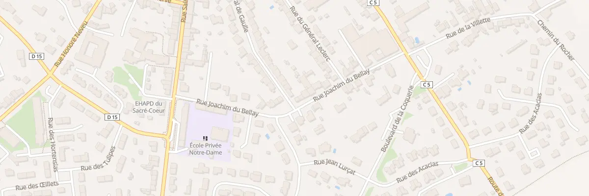 Plan du 19 Rue Joachim du Bellay au May-sur-Èvre