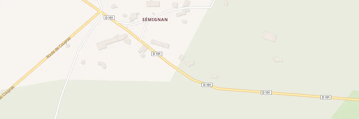 Plan du 2B Rte des Machines Semignan à Saint-Laurent-Médoc