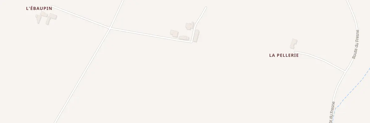 Plan du 1 Le Breil à Denazé